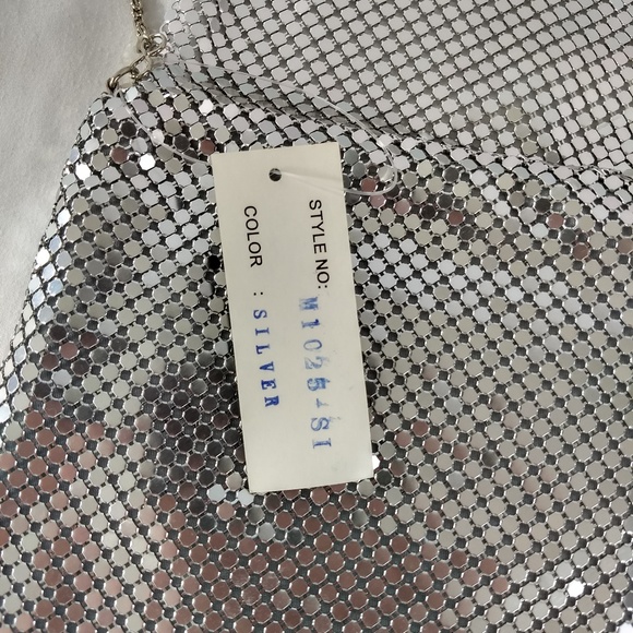 NEW BRACIANO SHINY METAL SEQUINED WRISTLET - Picture 5 of 8